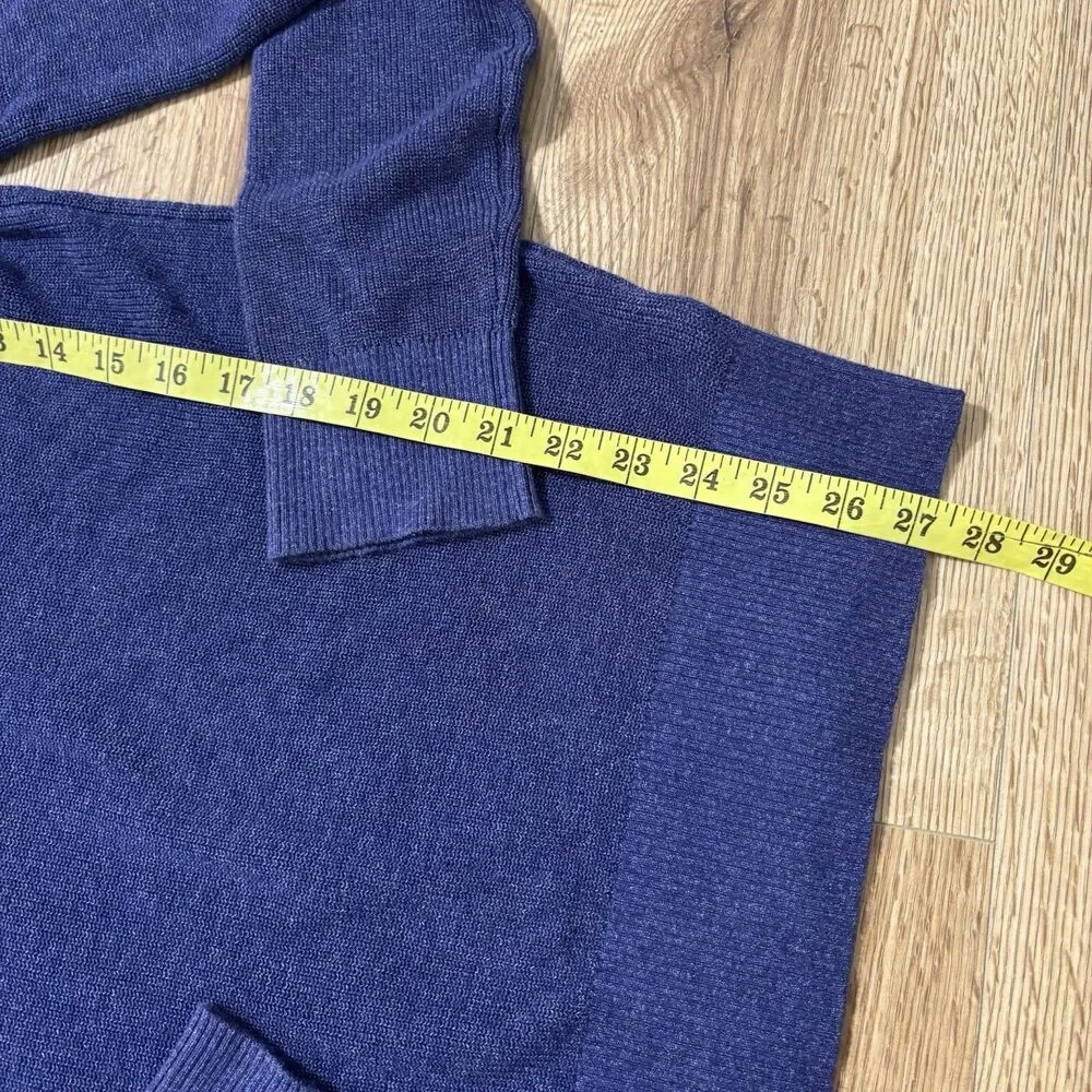 Banana Republic Sweater Men’s Small Blue Cotton Long Sleeve Crew Neck Pullover